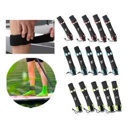 6/7/8/9/10ft Surfboard Leash Surf Leash Cordão Elástico Paddleboard Ankle Strap Cuff Cord Ajustável Leg Rope Strap para Water Sport - Image 1