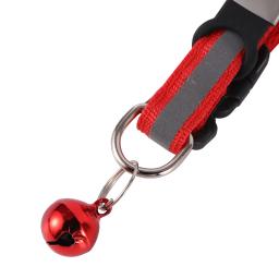 Colarinho Refletivo Fivela de Segurança para Animais de Estimação, Ajustável, Personalizado, Identificação Personalizada, Gravação Livre, Nylon, Grande, Gatinho, Cachorro, 1 Pc - Image 6