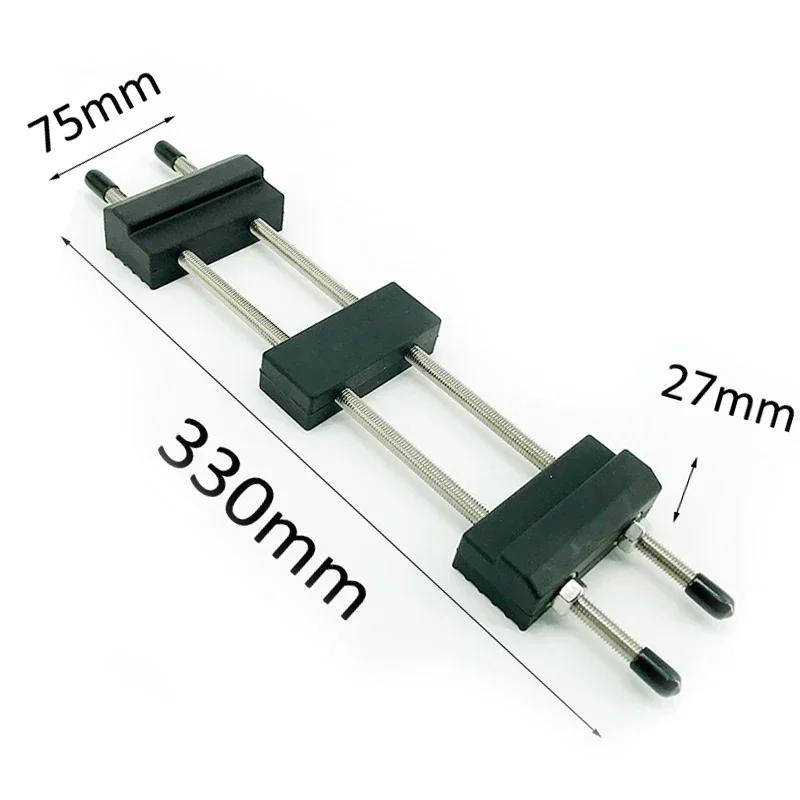 Duplo lado diamante faca afiar pedra, patins de gelo placa de metal, guia Stand base, novo design, 400 grão, 1000 grão - Image 1
