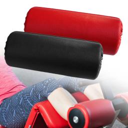 Rolo de espuma de couro PU para treino, esponja, suporte de rolo, equipamento de exercício, Home Gym, Fitness Machine - Image 1