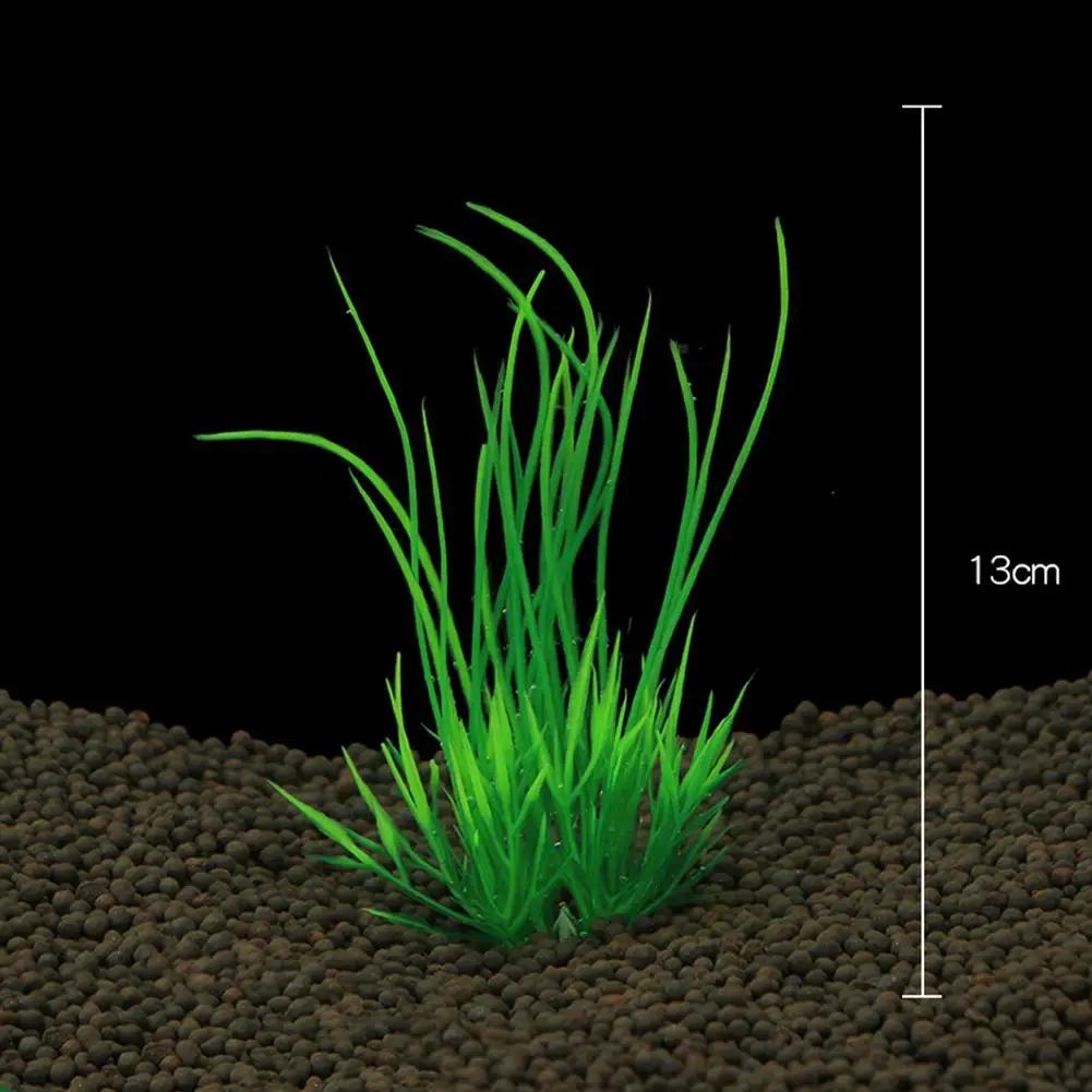 Plantas artificiais aquáticas ornamentos, realista subaquática, simulação plantas de flores para aquário, fishbowl, paisagismo decoração - Image 1