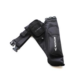 3 tubos de tiro com arco aljava setas titular portátil volta arco seta quiver caça tiro - Image 6