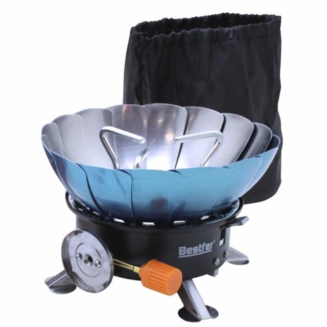 Fogareiro Portátil Bestfer BFH3008: Ideal para Camping e Viagens com Fogão a Gás