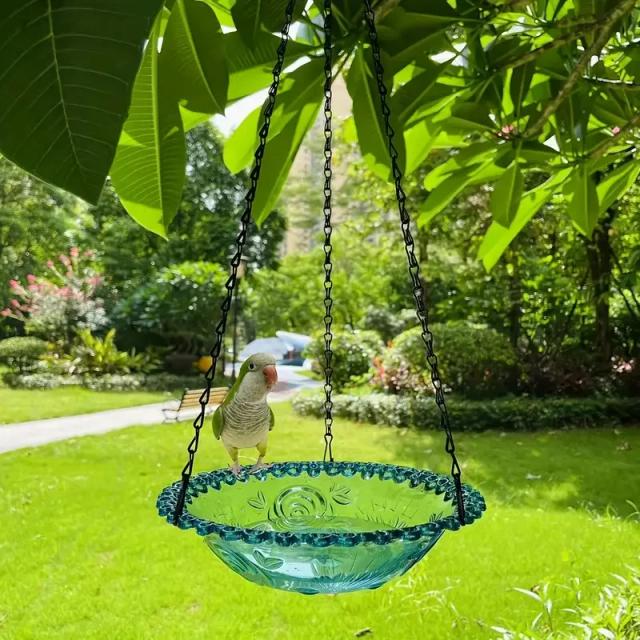 Alimentador de Pássaros em Forma de Flor para Jardim - Decoração ao Ar Livre e Atraidor de Beija-flores Novo