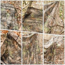 Bionic Camo Rede para Camping e Caça, Malha Cobrindo Pano, Serapilheira, Respirável Hidden Camouflage Net, Sun Shelter - Image 5