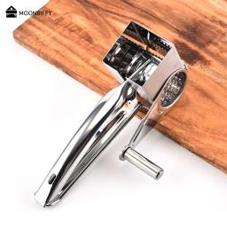 Ralador De Queijo do Aço inoxidável Multi-função Cozinha Plaina Rotativa Cilindros Chocolate Cortador de Legumes Slicer Shredder терка - Image 4