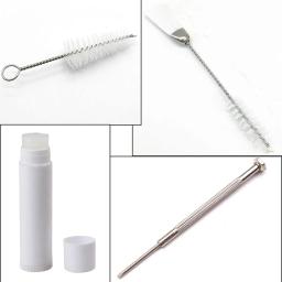 Saxofone flauta kit de limpeza escova de limpeza cotonete luvas e chave de fenda para sax reparação e limpeza kits de manutenção - Image 5