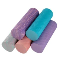 Rolo de espuma eva 30/45/60cm, coluna de yoga, pilates, rolo de massagem, tecido muscular, bloco de yoga, fitness em casa, academia, equipamentos esportivos - Image 1