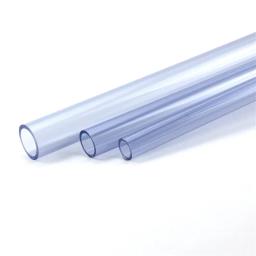 Tubulação de água plástica dura transparente, tubo do plexiglás do aquário, PVC, 1 PC, 50cm - Image 4