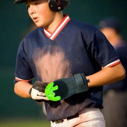 Baseball respirável deslizante Mitt, luvas de mão direita e esquerda, proteção de pulso deslizantes Pads, Softball Guard - Image 5