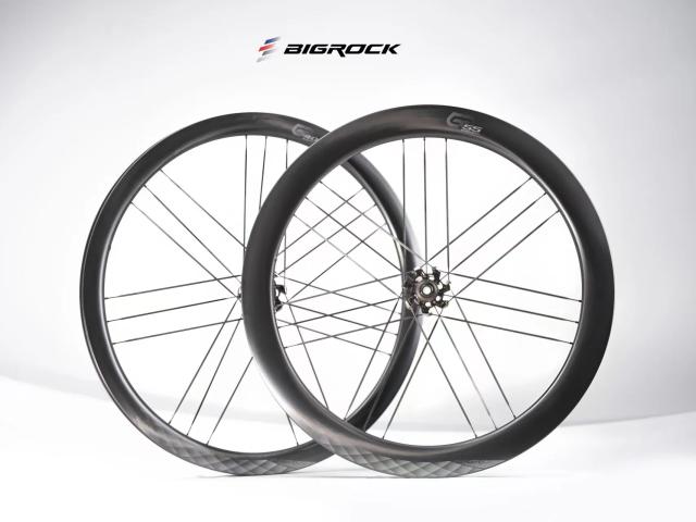 Bigrock Aro de Carbono 700C para Bicicleta de Estrada com Eixo de Barril, Freio a Disco