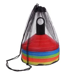 Prato do sinal do treinamento do futebol, Cones, malha com saco, discos do marcador, balde do marcador, treinamento do futebol, pires dos esportes, 50Pcs - Image 1