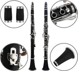 Rowtter YCL-255 bb clarinete 17 chave sib klarnet/abs material do corpo clarinette - Image 5
