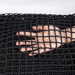 Futebol preto Backstop Net, Barreira de Prática Esportiva, Bola de golfe sólida, Rede de jardim, Proteção de varanda - Image 4