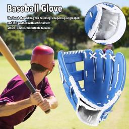 Luva de beisebol de couro PU para treinamento, luvas rebatidas, equipamentos de prática, esporte ao ar livre, 10.5in, 1pc - Image 3