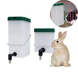 Bebedor plástico automático para coelho, água e pet alimentador, dispensador gaiola, suprimentos de alimentação - Image 3