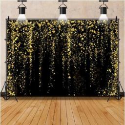 Azul e Ouro Graduação Fotografia Backdrop, Parabéns Grad Class, Prom Party Supplies, Cartaz de fundo, Decoração, Menino, Menina - Image 2