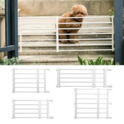 Curto Pet Dog Gate, Pet Cerca Barreira, cerca retrátil, Portas Escadas, Corredor, Baixa Segurança, fácil instalação, portátil - Image 1