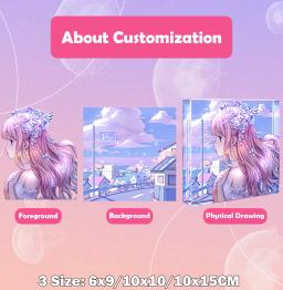 Blocos acrílicos hd com impressão uv, suporte periférico de anime personalizado, tijolos acrílicos de alta transparência, presente de aniversário - Image 6