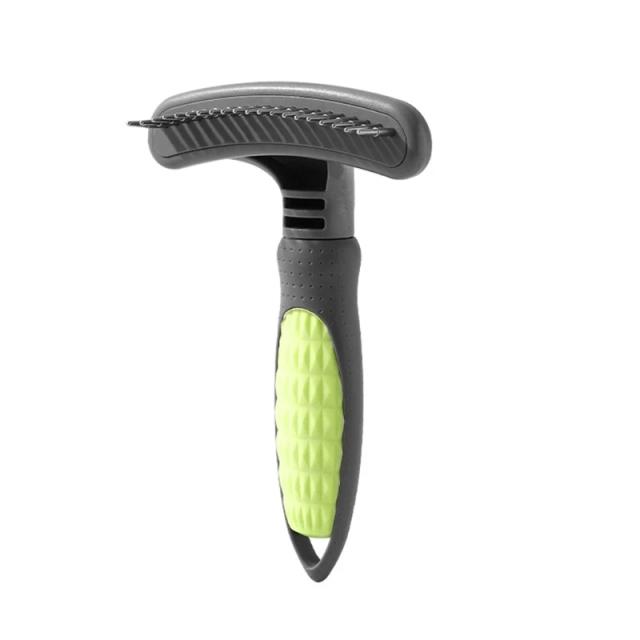 Escova Remover Pelos para Animais de Estimação com Pente Massageador e Ferramenta Eficaz de Desembaraçar