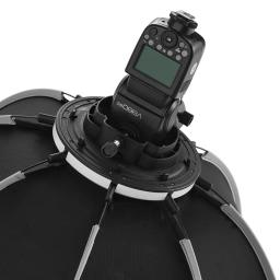 Triopo 55cm 65cm 90cm 120cm dobrável octógono softbox suporte de montagem caixa macia alça para godox yongnuo speedlite flash luz - Image 5