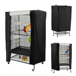 Waterproof Outdoor Large Bird Cage Cover, 210D Oxford pano à prova de chuva, protetor solar, capa de poeira para Pet, Parrot Cage Shading, M, L - Image 3