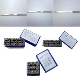 Conjunto de ferramentas de estampagem de metal, 3mm, profissional, fabricação de jóias, gravura, perfurador de aço para jaqueta de couro artesanal, bolsas, sapatos, cinto, carteira - Image 5