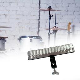 Percussão Crasher Mount on percussão Rod, Drum Set, Percussão Crasher para bateristas, Bateria Acessórios - Image 3