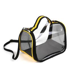 Bolsa de transporte transparente portátil, Mala de viagem, Pequenos portadores de animais, Bolsa para Hamster, Pássaro, Esquilo, Cobaia, Coelho - Image 3