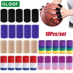 Protetores elásticos do dedo para o golfe, talas do dedo, apoio da cinta do polegar, esporte, 10pcs - Image 1