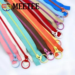 3/5 pces 3 #15-40cm fechos de resina o anel zíper sliders saco bolso decoração zips kit de reparação diy acessórios de costura de vestuário - Image 2