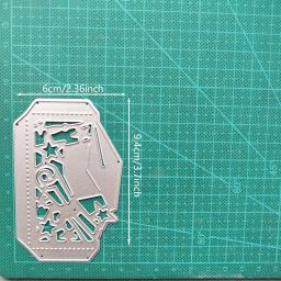 Metal Ferramenta de corte para DIY Artesanato, Scrapbook Paper, Faca Processo, Graduação Temporada, Decoração Cartão, Ferramenta de corte - Image 4