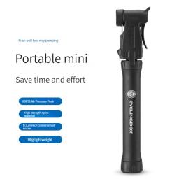 Mini bomba de bicicleta mtb portátil mini ciclismo pneu inflator mão bomba de ar acessórios da bicicleta montanha estrada bomba - Image 2