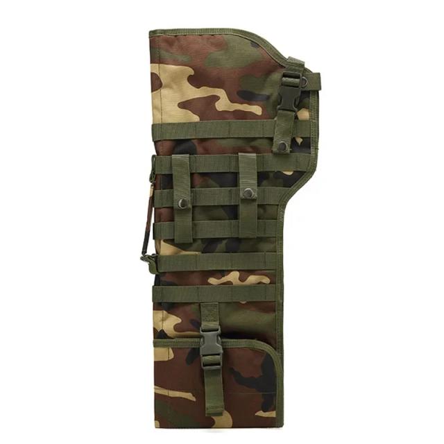 Mochila Tática para Transporte de Rifle e Espingarda com 34 Espaços e Coldre para Arma de Caça e Airsoft