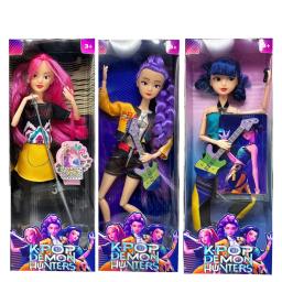 Nova boneca brinquedos kpop demon hunters figura de ação brinquedo rumi mira zoey bela princesa bebê menina bonecas plástico brinquedo diy para meninas - Image 5