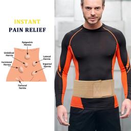 Zhuohua cinto de hérnia umbilical para homens e mulheres, fichário de suporte abdominal com almofada de compressão, auxílio para prevenção de cirurgia de umbigo - Image 2