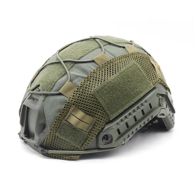 Capa de Capacete Tático Camuflado Airsoft Paintball Acessório de Caça Tiro
