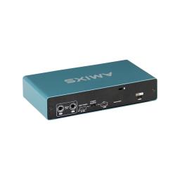 AMIXS-UC42 Audio Interface para Gravação De Computador, Unidade Livre, USB Placa De Som Externa Para PC, Equipamento De Vídeo Profissional - Image 5