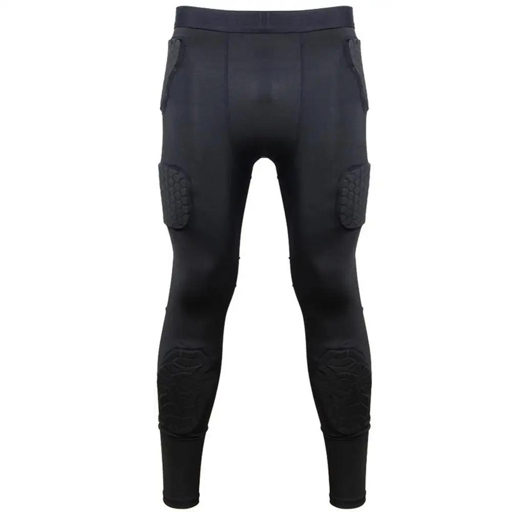 Amortecimento Futebol Futebol Goleiro Calças De Treinamento, goleiro Jerseys Kit, Joelho Cotovelo Acolchoado Roupas, All-Round Alveolado Protetor - Image 1
