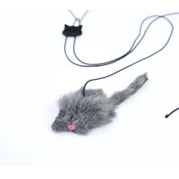 Vara engraçada interativa para gato, acessório durável, brinquedo colorido, suprimentos de entretenimento popular, alta qualidade - Image 2