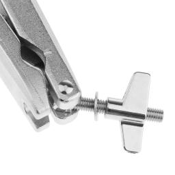 Premium Steel Drum Mount Stand Holder, Braçadeira ajustável, Acessórios para instrumentos musicais, Peças de montagem - Image 6