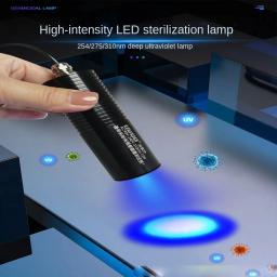 Lâmpada de esterilização UVC, desinfecção UVB médica, purificação profunda, LED, UV, 245nm, 275nm, 310nm - Image 2