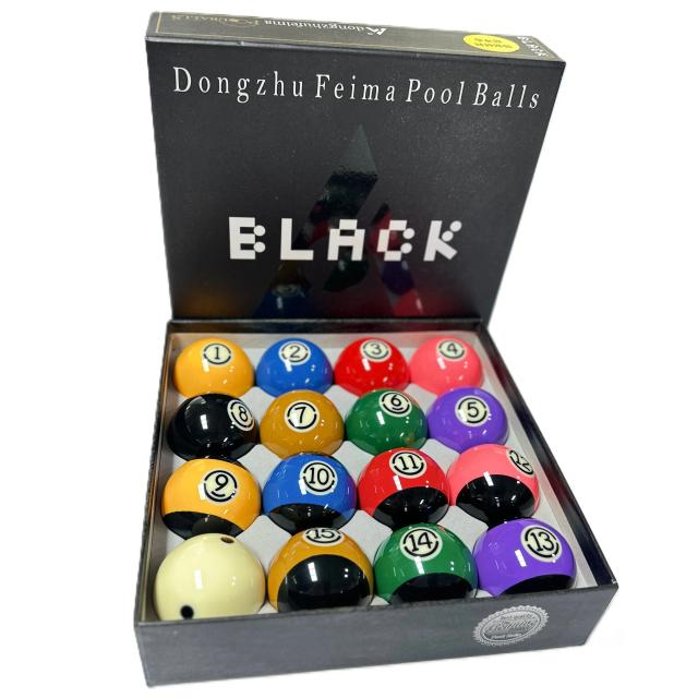 Conjunto Bola de Bilhar Resina 57.2mm 16 Peças
