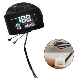 E-bike display lcd motor velocímetro tela 48-72v 6 pinos scooter de bicicleta elétrica medidor digital tram lcd montagem peças de reparo - Image 4