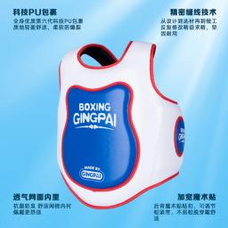 MMA Muay Thai Boxe Guarda Peito para Crianças, Treinamento de Artes Marciais, Equipamento de Proteção de Competição, Uniforme Colete Infantil, Protetor Corporal - Image 3