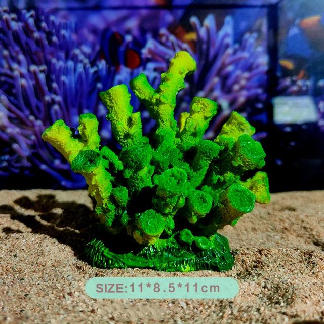 Planta Coral Artificial Colorida para Aquário - Acessórios de Decoração e Presentes, 1 Unidade