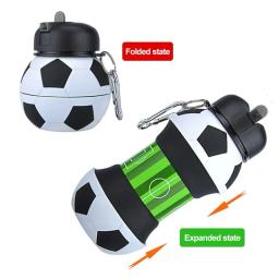Leakproof Portable Leakproof Water Bottle for Kids, Fold Mug, Esportes ao ar livre, Basquete, Futebol, Beisebol, Tênis, Golfe, Escola - Image 6
