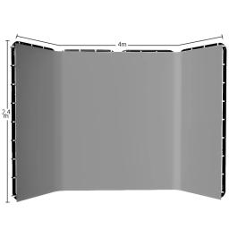 Cenário de Tela Verde Chromakey Grande Portátil com Suporte, Fundo De Fotografia, Sistema De Suporte, 240x400cm, Fotografando Vídeo - Image 5