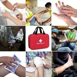Kit de primeiros socorros avançado de 22 peças, incluindo bandagens, tesouras, pinças - um kit completo de sobrevivência de emergência para famílias, o - Image 6