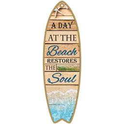 Decoração De Parede De Prancha De Madeira, Temática De Praia, Placas De Madeira, Sinais De Prancha De Surf, Exterior, Náutico, Decoração De Verão Para Parede De Mar - Image 3